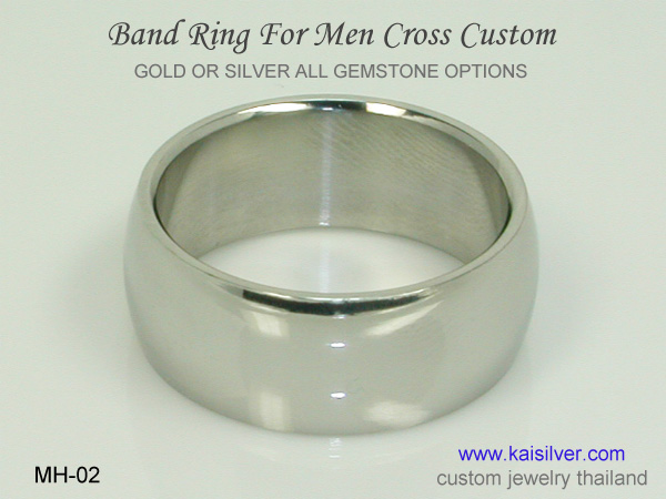 men's band ring