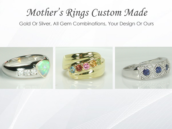 gemstone ring for mother